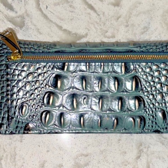 Brahmin Ady Obsidian Gorgeous Turquoise tones Wallet Melbourne BRAND NEW - Picture 4 of 8